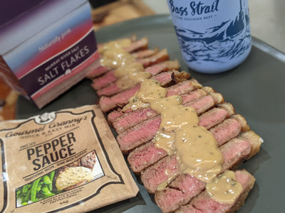 How To Cook The Perfect Steak - Bass Strait Porterhouse W/ Pepper Sauce