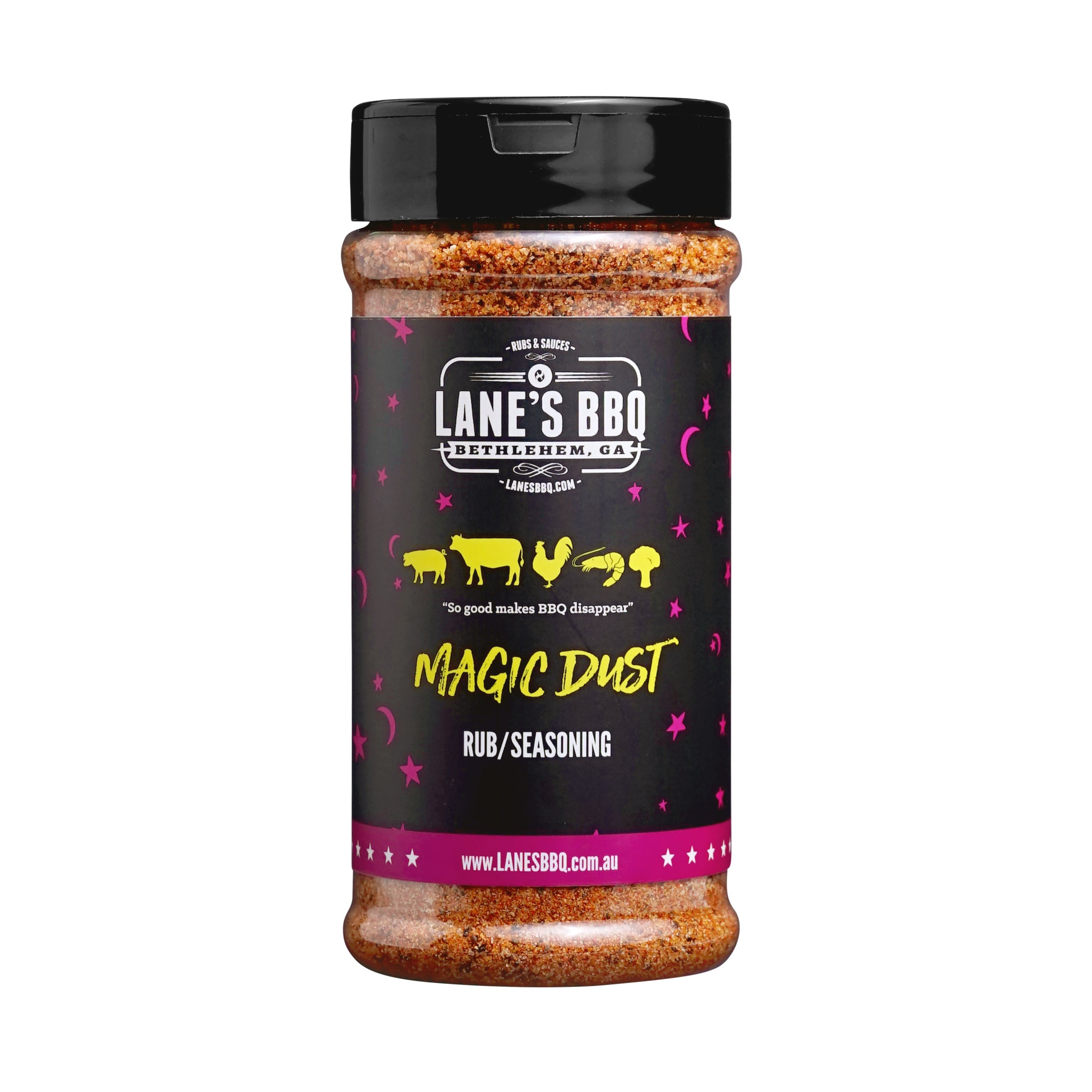 Lane's BBQ Magic Dust Rub 331g Pitmaster – Super Butcher