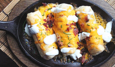 Grilled Cheese Kransky Burrito