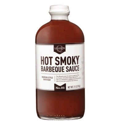 Lillie's Q Hot Smoky Barbeque Sauce 595g