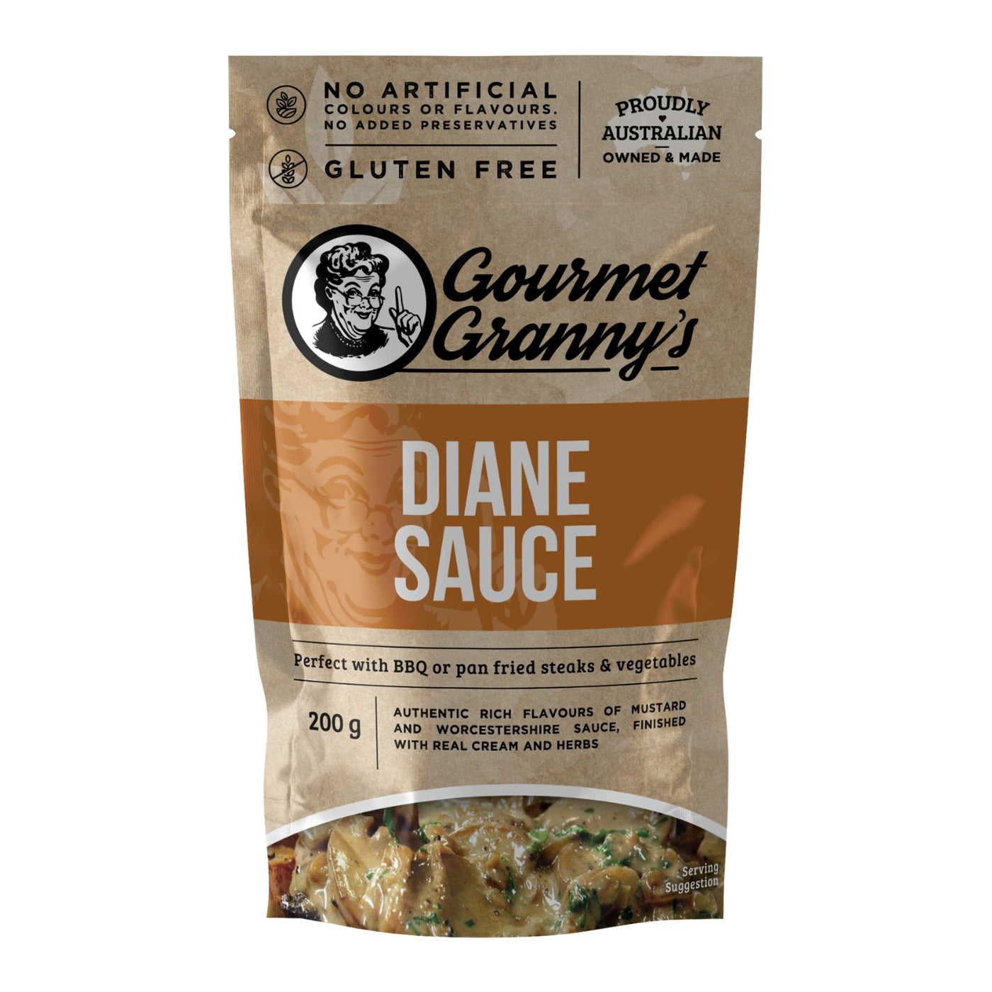 Gourmet Granny's Liquid Diane Sauce 200g