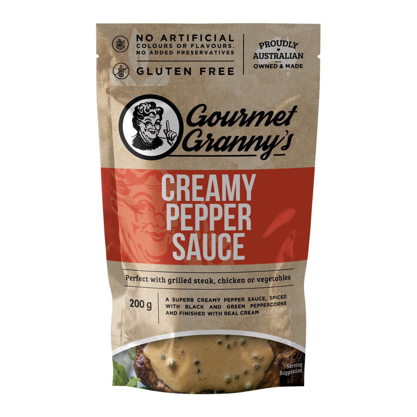 Gourmet Granny's Liquid Creamy Pepper Sauce 200g