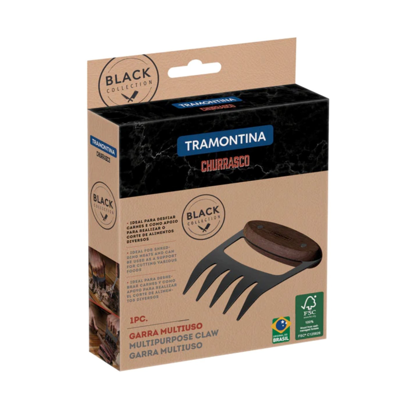 Tramontina Churrasco Black Collection Barbecue Claw