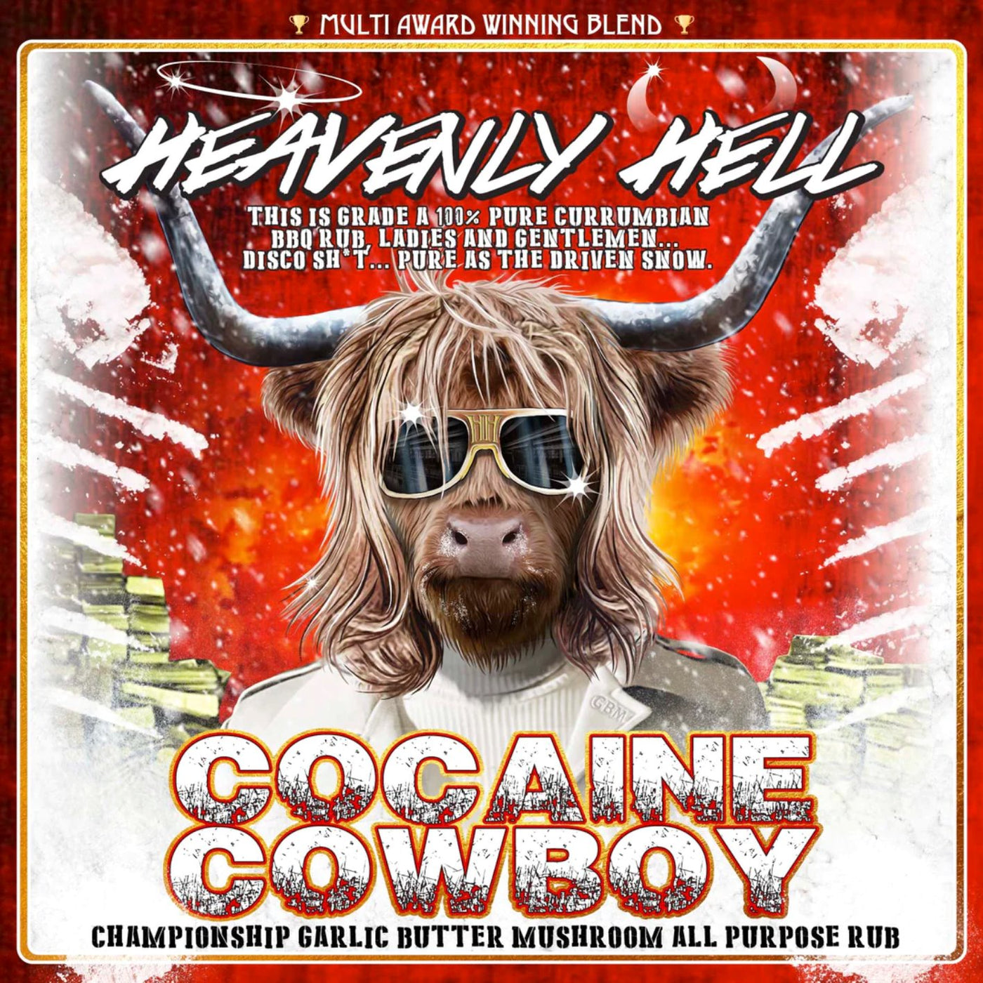 Heavenly Hell Cocaine Cowboy Rub 150g