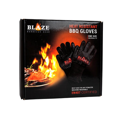 Blaze Heat Resistant BBQ Gloves