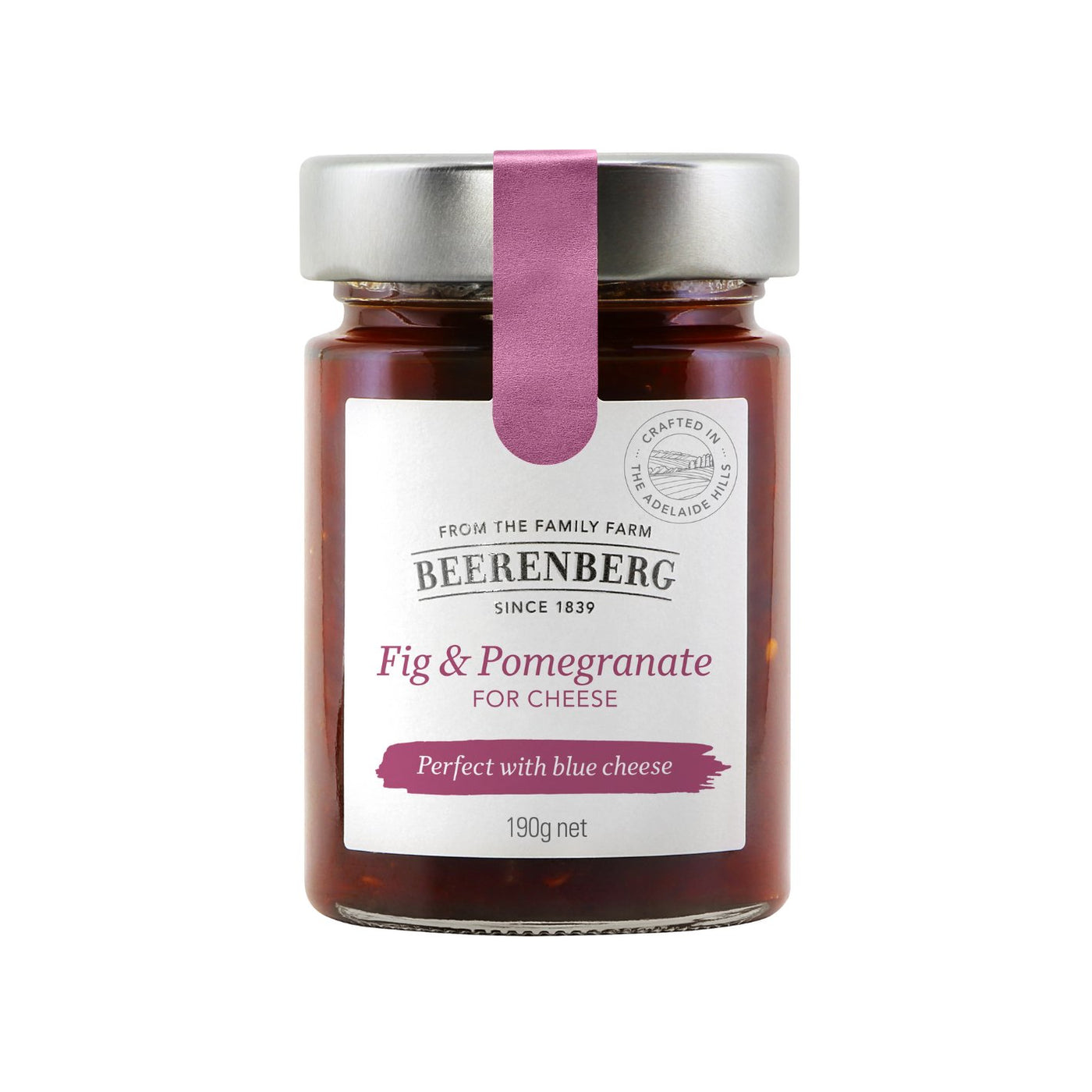 Beerenberg Fig & Pomegranate For Cheese 190g