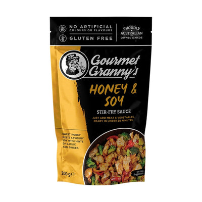 Gourmet Granny's Stir-Fry Sauce 200g - Honey Soy
