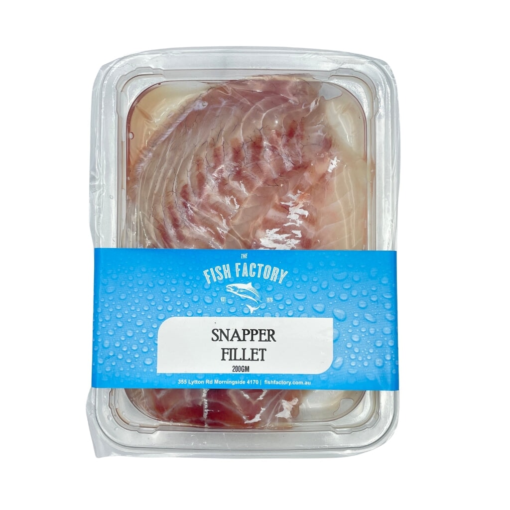 Fish Factory Snapper Fillet 200g – Super Butcher