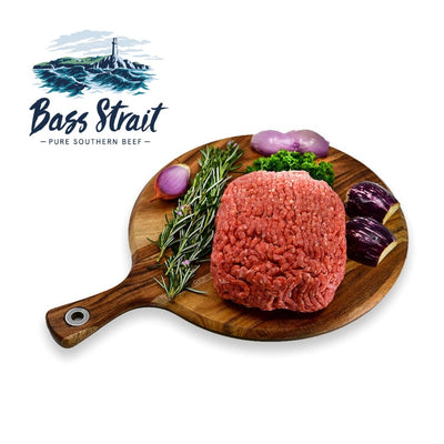Bass Strait Grass Fed Beef Mince | $19.99kg (Min 1kg Portions)