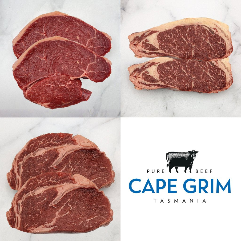 Cape Grim 100% Grass Fed Beef Tasting Pack (Online Only) – Super Butcher