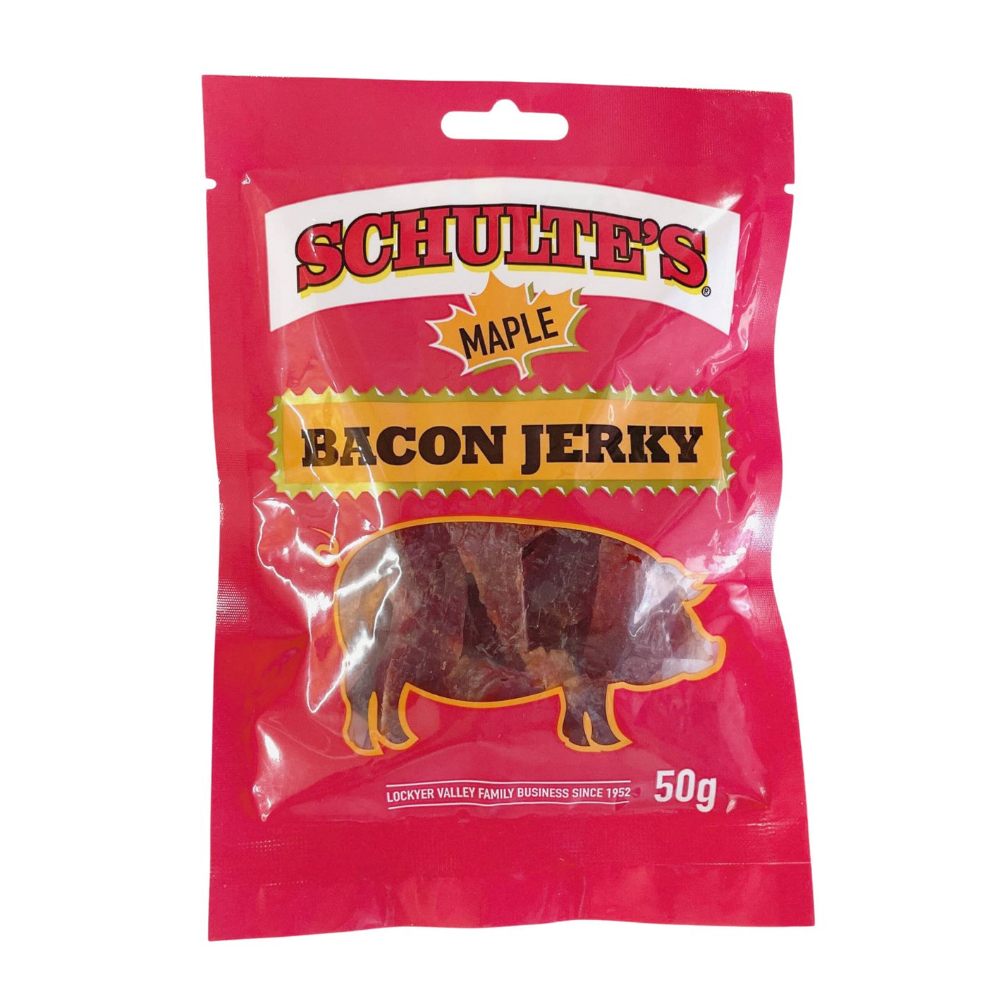 Schulte's Maple Bacon Jerky 50g