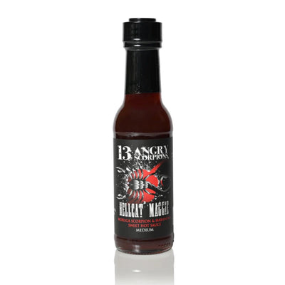 13 Angry Scorpions Hellcat Maggie Hot Sauce 150ml