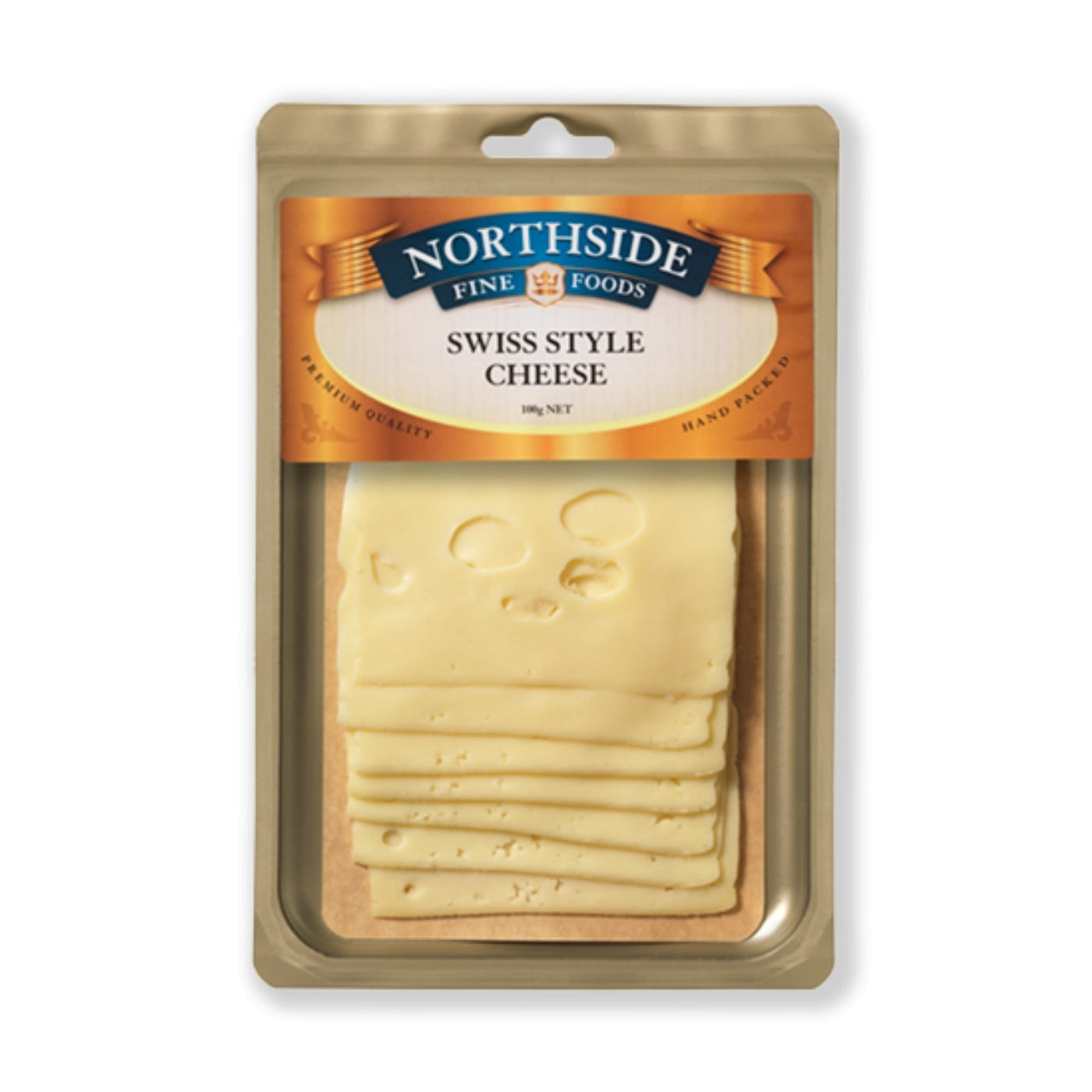 Swiss Style Cheese Slices 80g