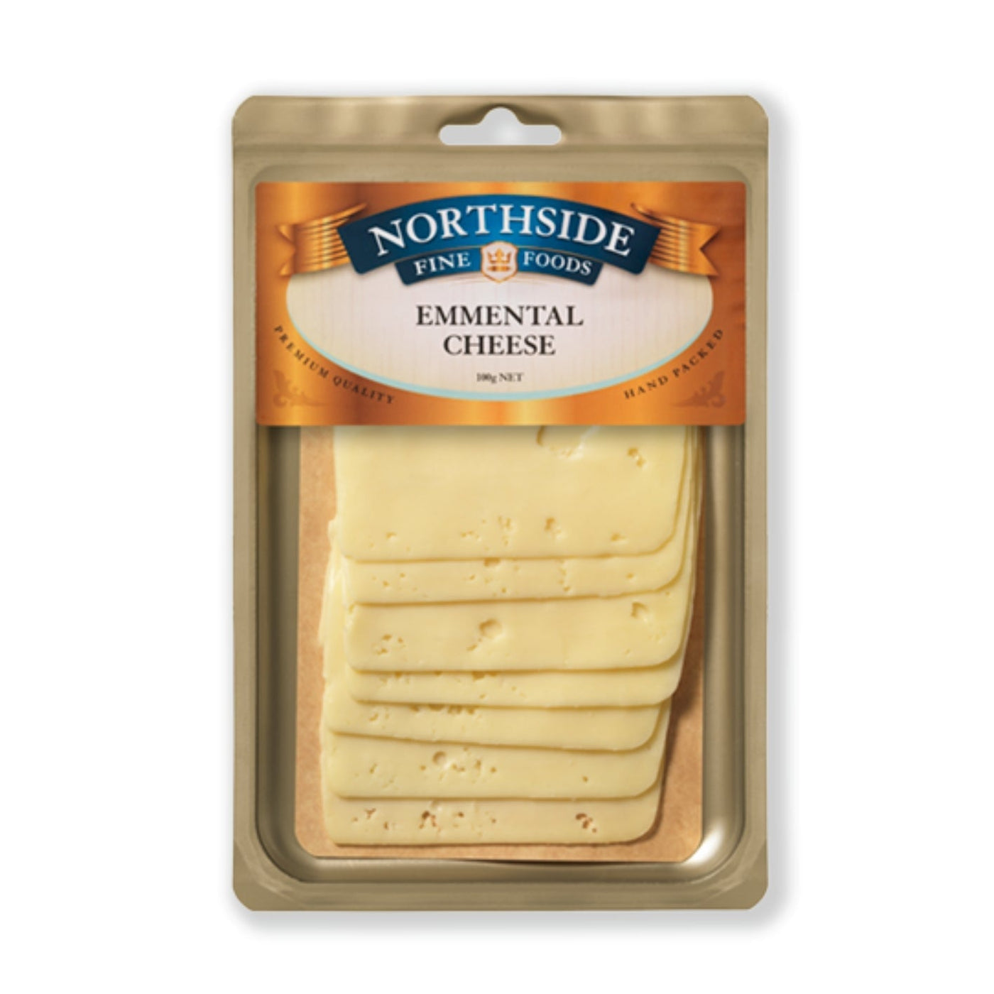 Emmental Cheese Slices 80g