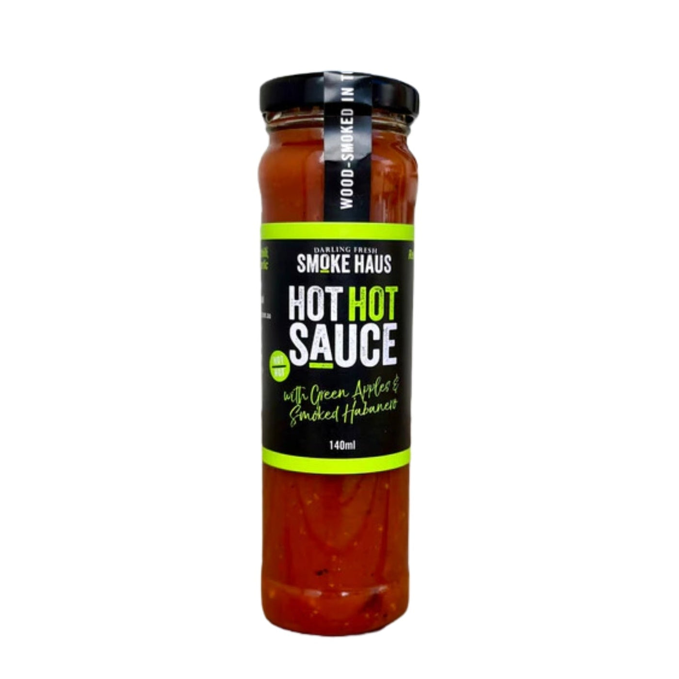 Smoke Haus Hot Hot Sauce with Green Apples & Habanero 140ml