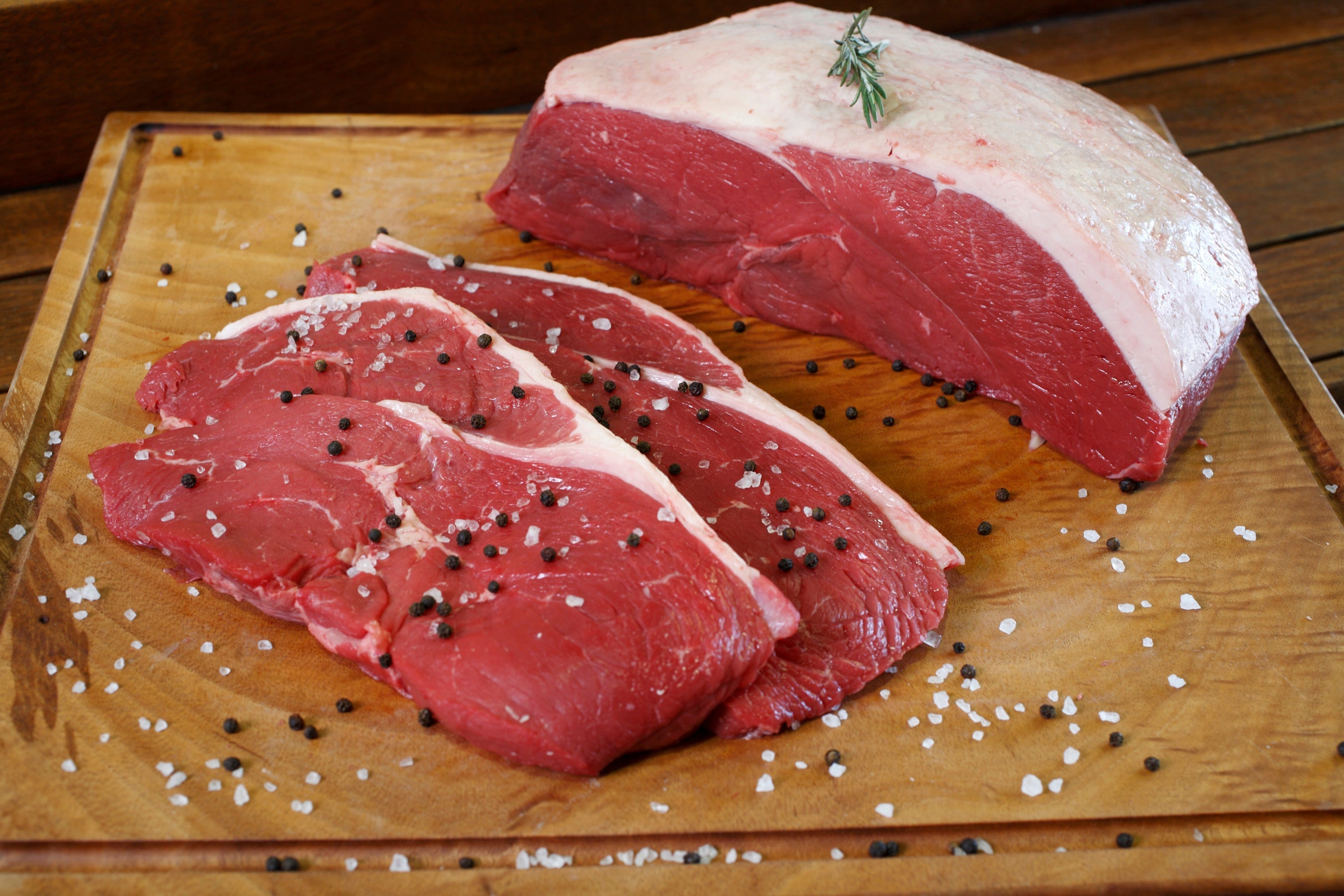 Grass Fed Rump Steaks 800g – Super Butcher