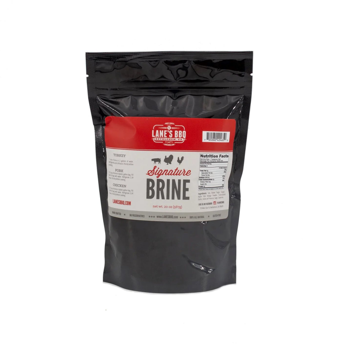 Lane's BBQ Signature Brine 567g Christmas Pre-order