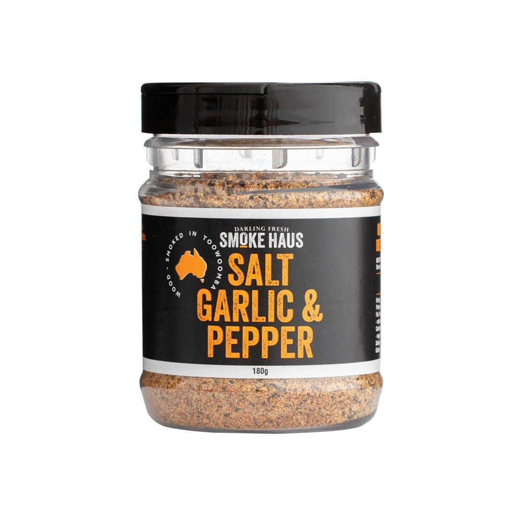 Smoke Haus Salt & Garlic Pepper Seasoning 180g