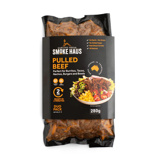 Smoke Haus Pre-Cooked Pulled Beef 280g