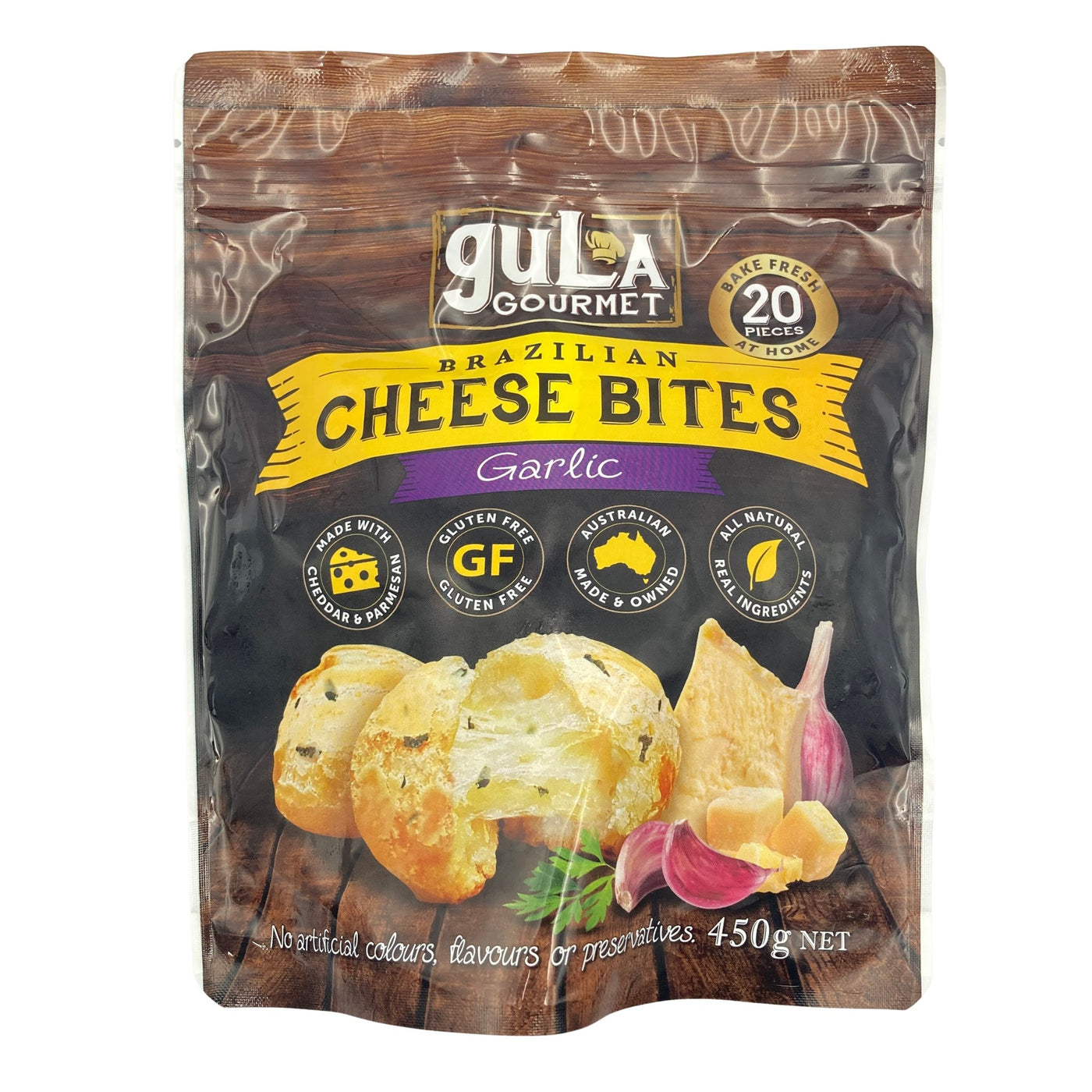 Gula Gourmet Brazilian Garlic Cheese Bites 450g