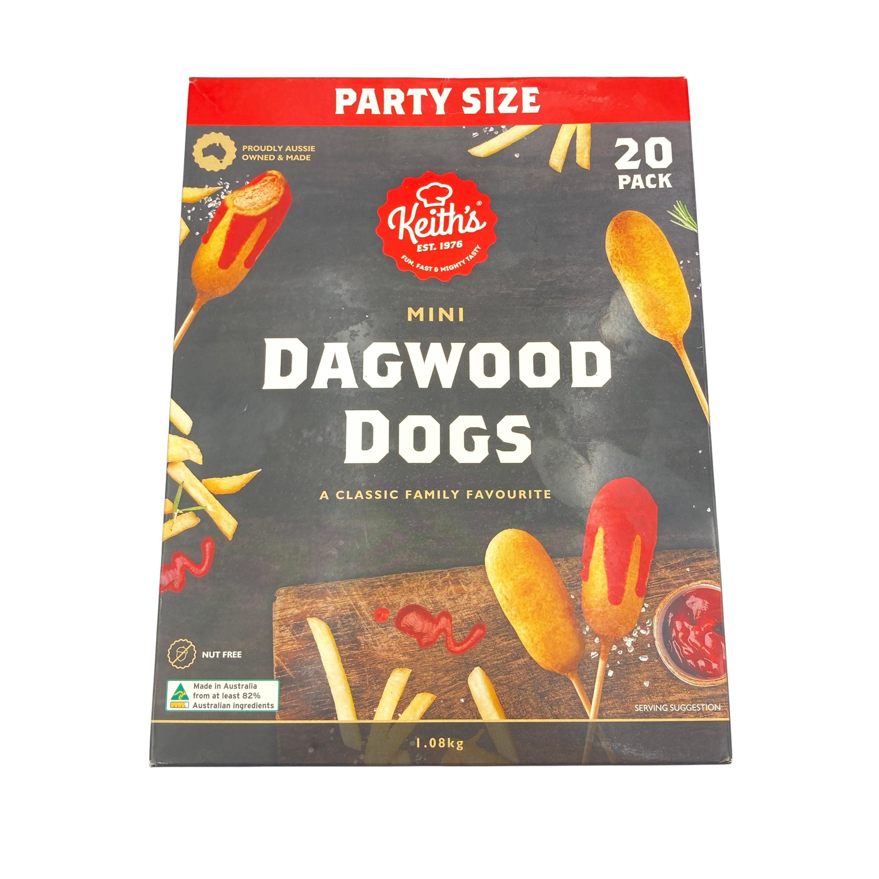 Mini Dagwood Dogs Party Size 1.08kg – Super Butcher