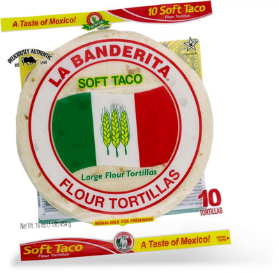 La Banderita Burrito Tortillas