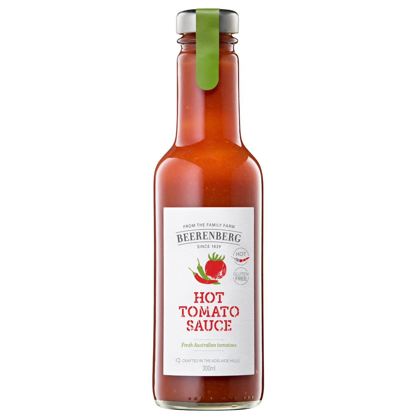 Beerenberg Hot Tomato Sauce 300ml