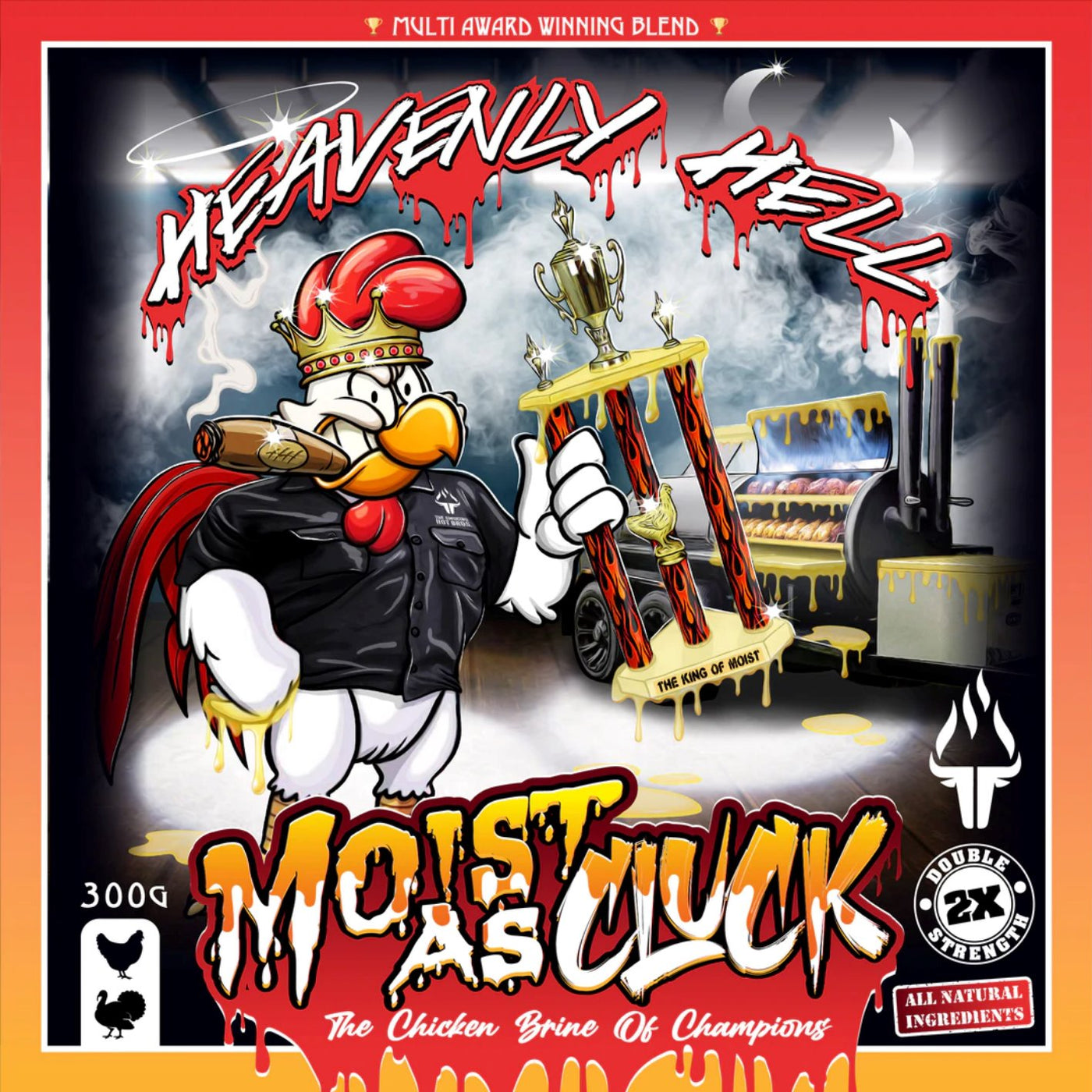 Heavenly Hell Moist As Cluck Brine 300g