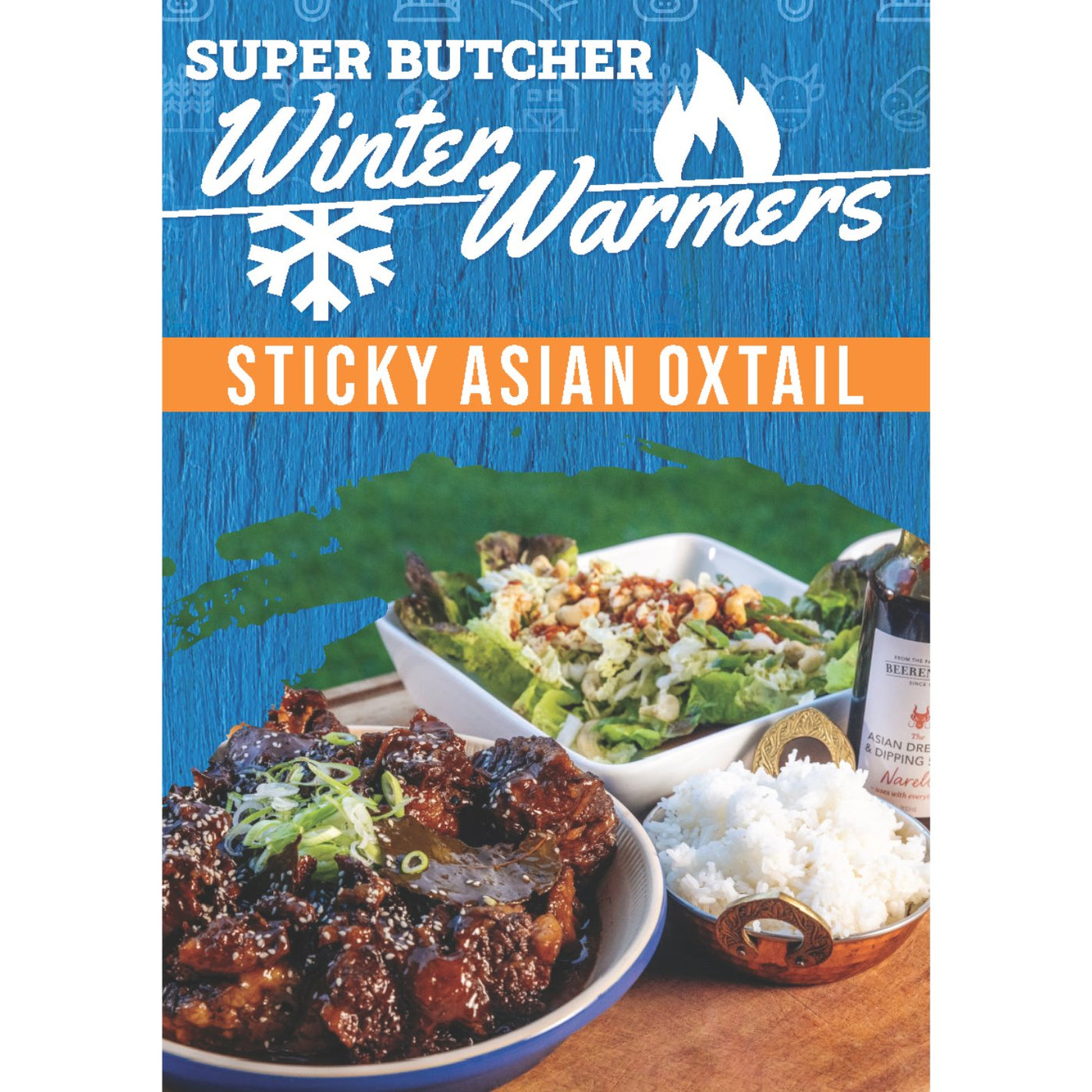 Sticky Asian Oxtail Recipe Card