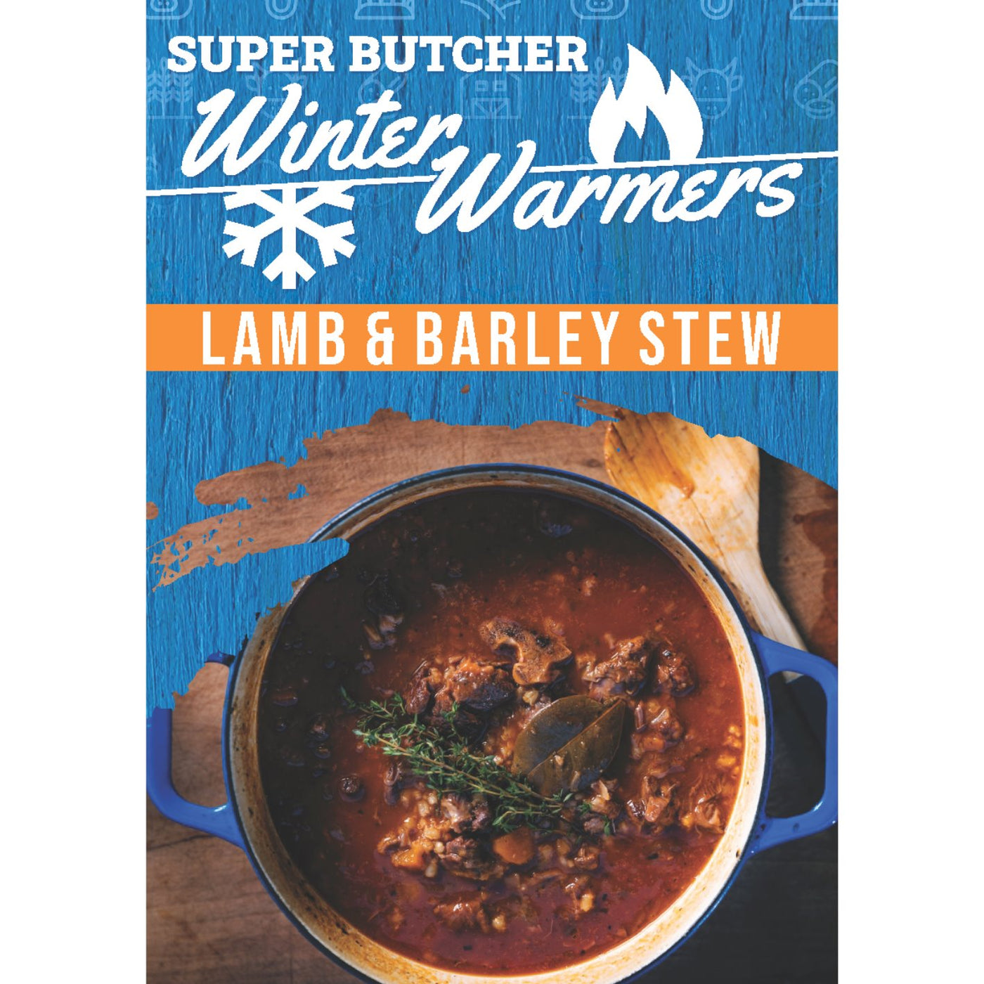 Lamb & Barley Stew Recipe Card