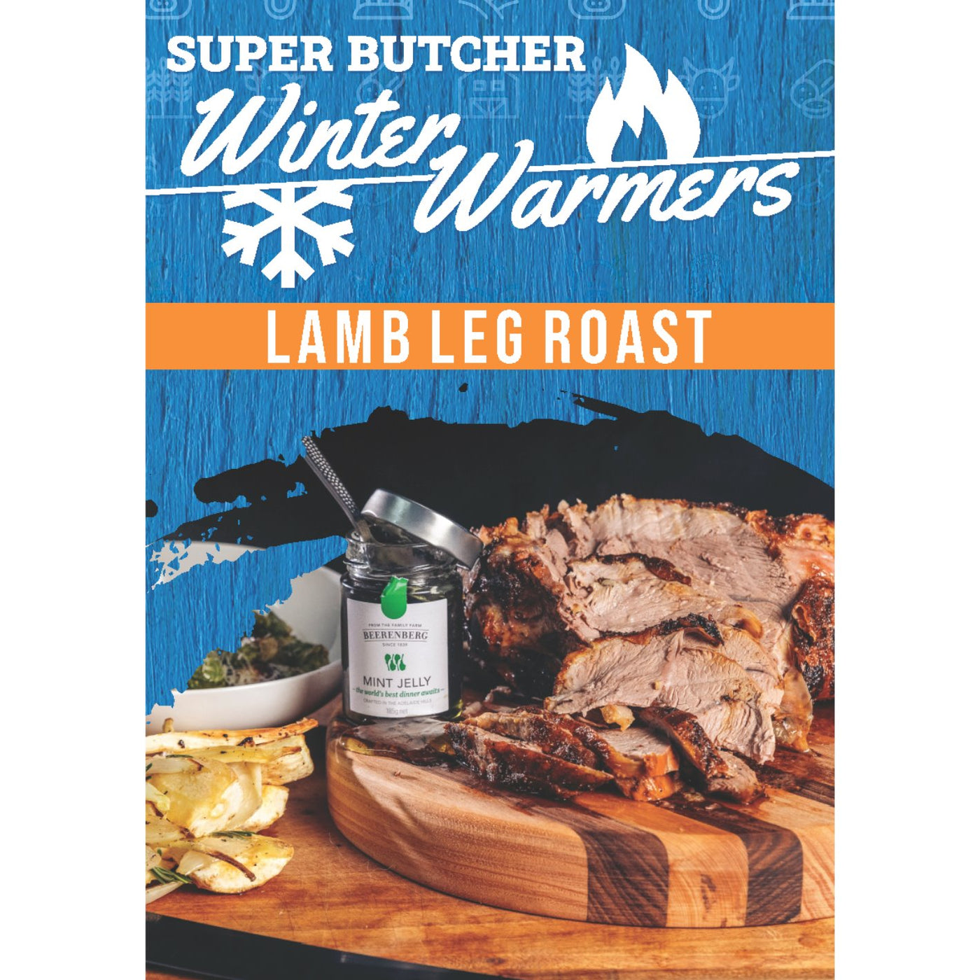 Lamb Leg Roast Recipe Card