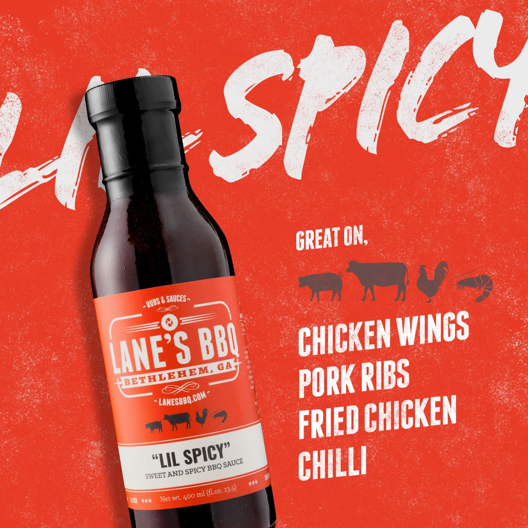 Lane's BBQ Lil Spicy Sauce 365ml