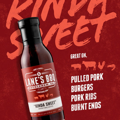 Lane's BBQ Kinda Sweet BBQ Sauce 365ml