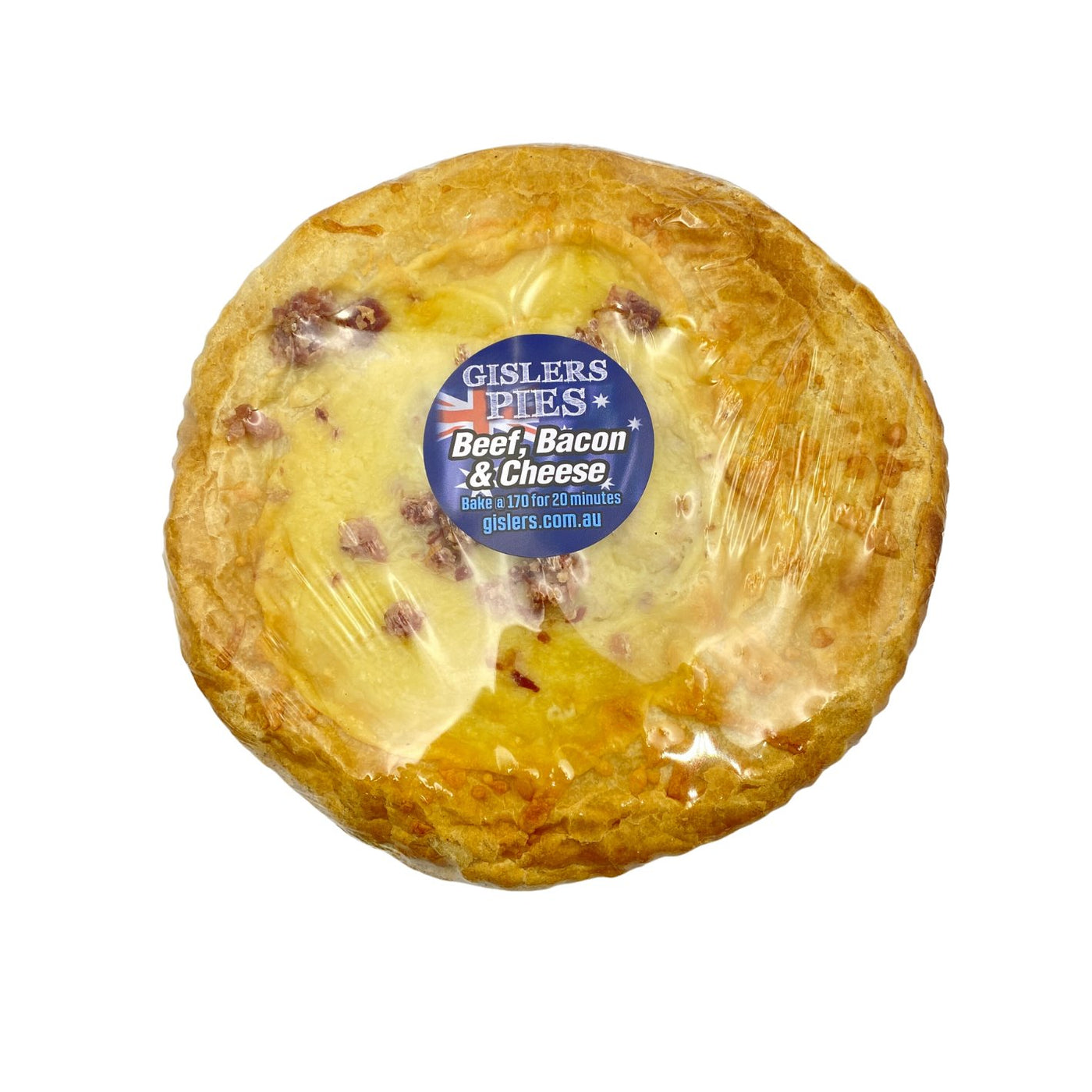 Gislers Beef, Bacon & Cheese Gourmet Family Pie – Super Butcher