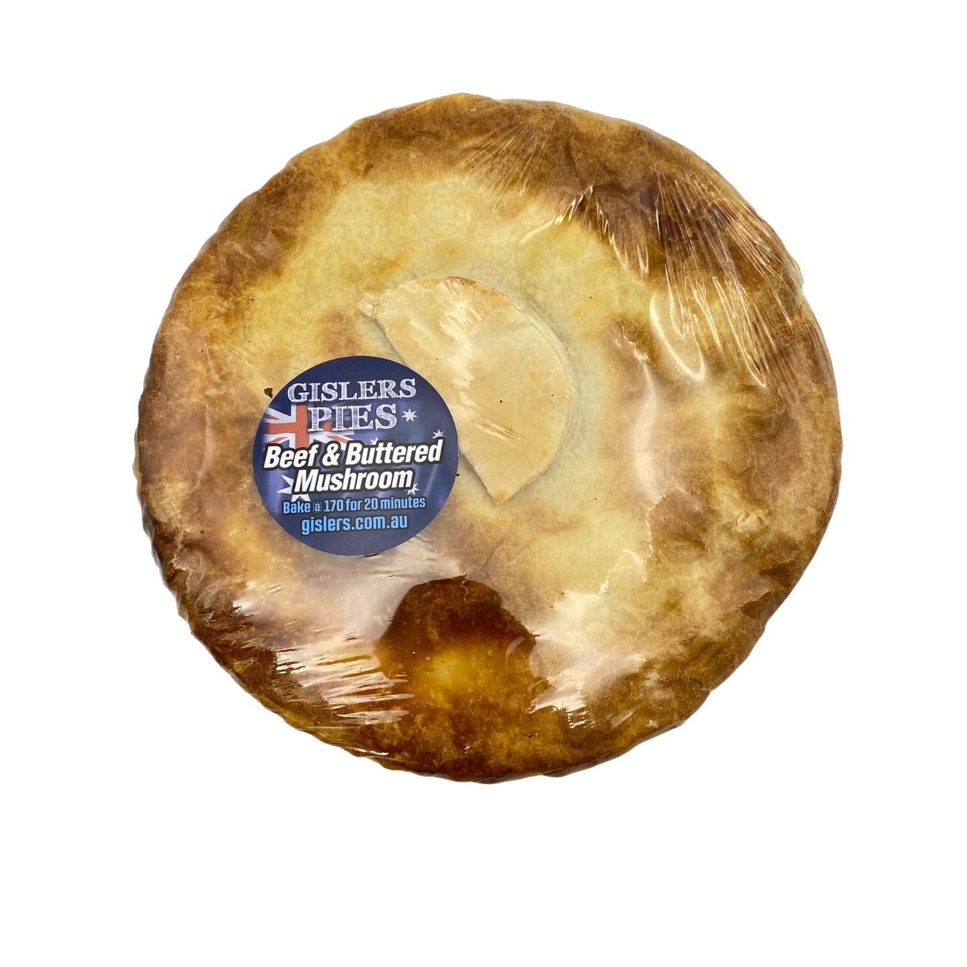 Gislers Beef & Buttered Mushroom Gourmet Family Pie