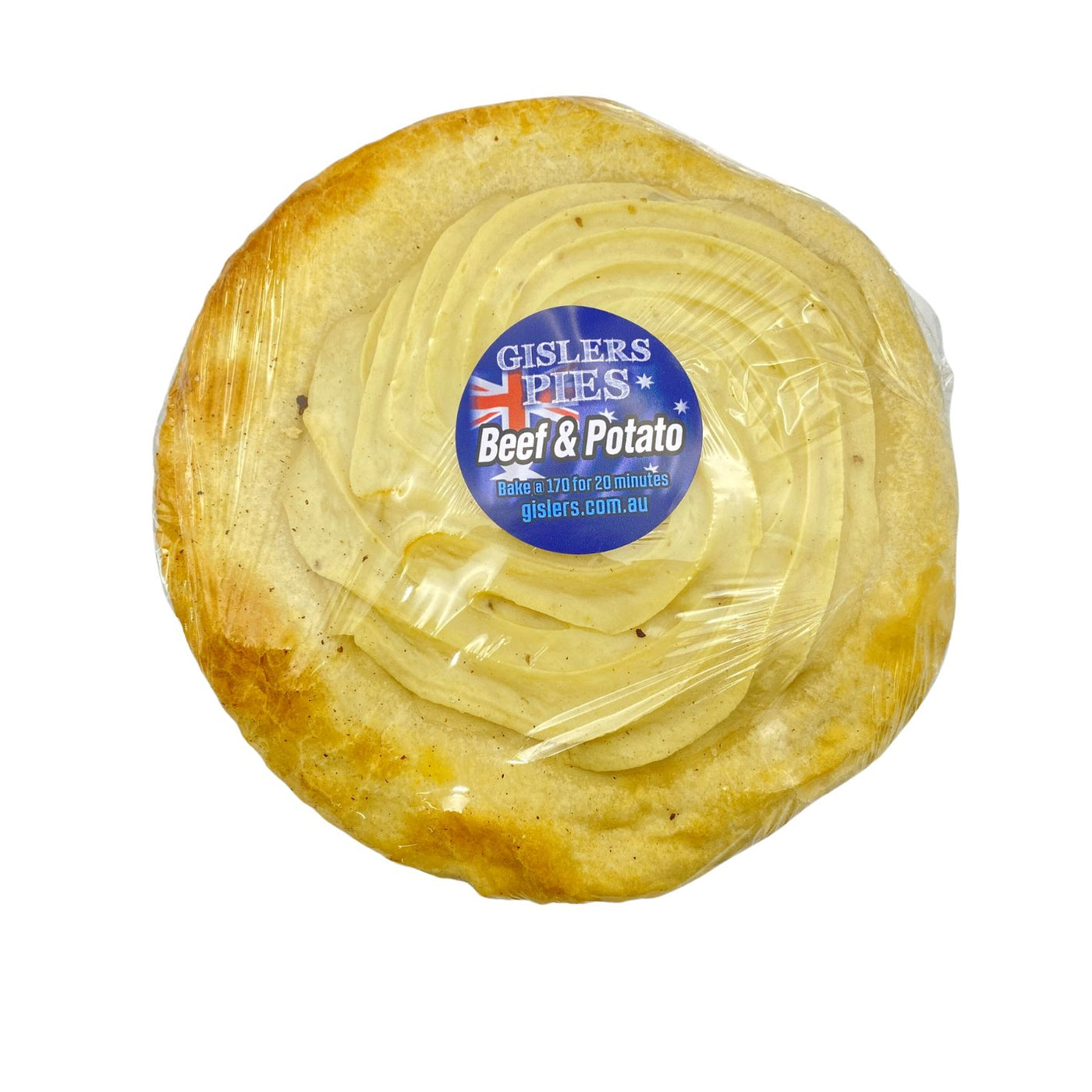 Gislers Beef & Potato Gourmet Family Pie