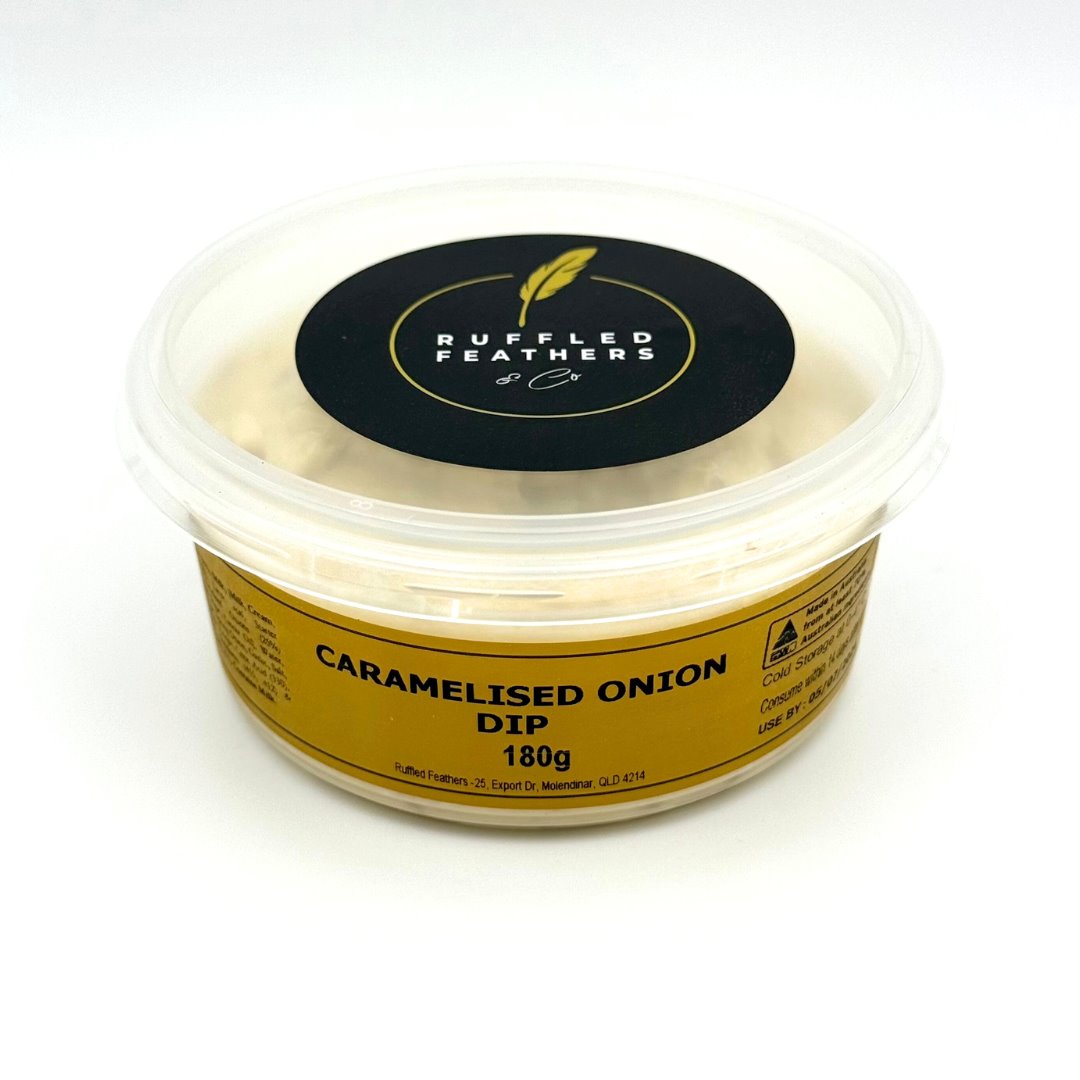 Caramelised Onion Dip - Ruffled Feathers 180g