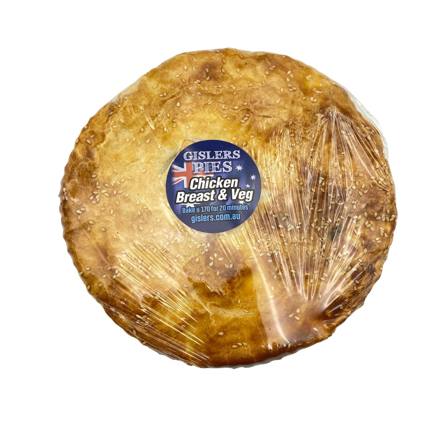 Gislers Chicken Breast & Veg Gourmet Family Pie – Super Butcher