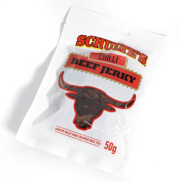 Schulte's Beef Jerky Chilli 50g