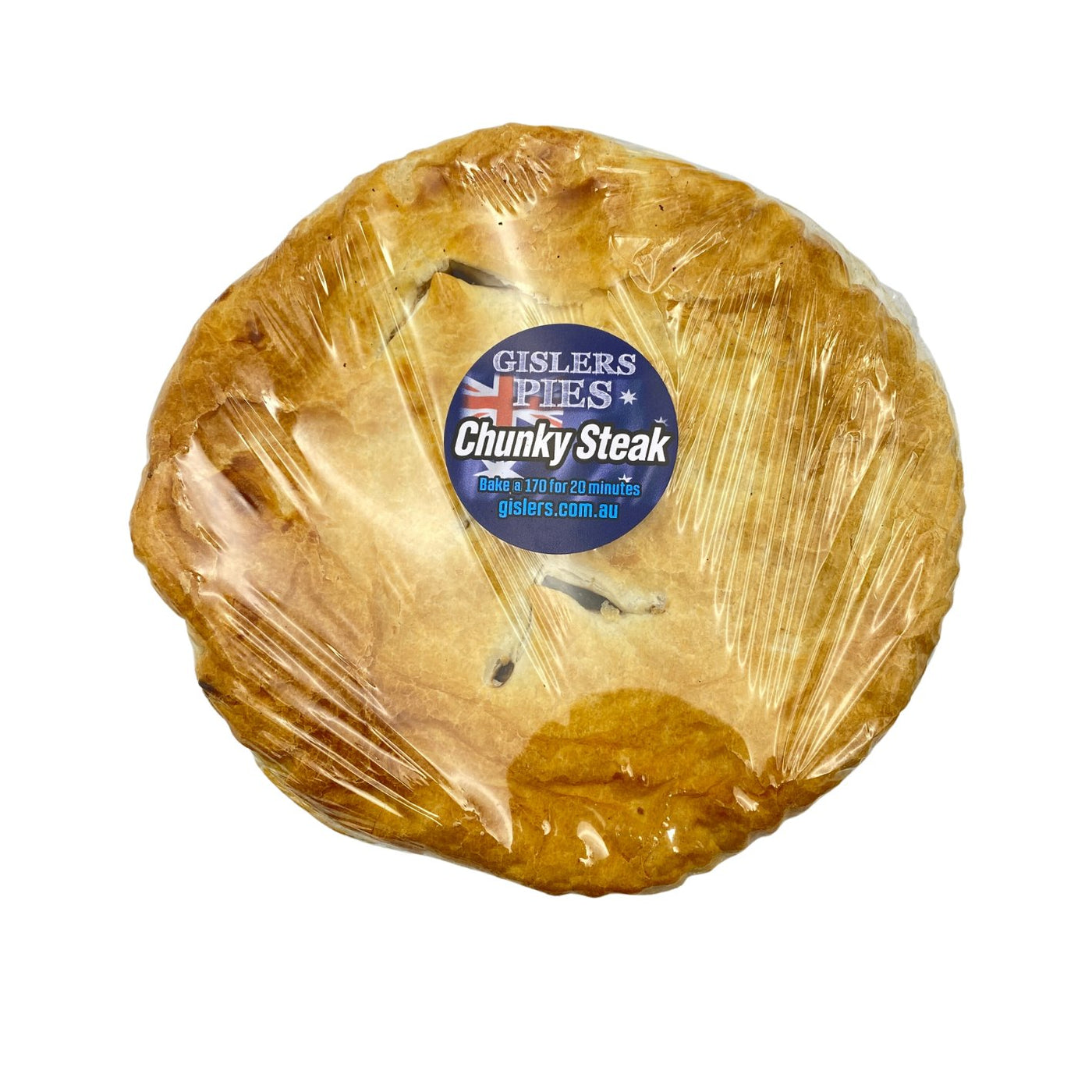 Gislers Chunky Steak Gourmet Family Pie