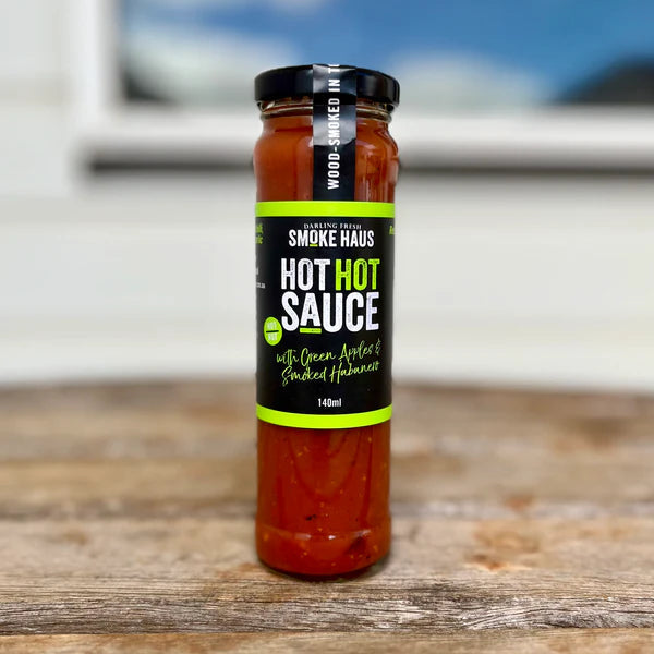 Smoke Haus Hot Hot Sauce with Green Apples & Habanero 140ml