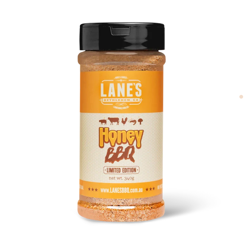Lane's BBQ Honey BBQ Rub 340g