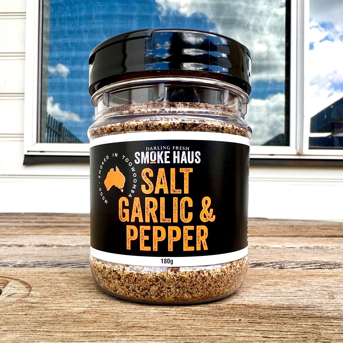 Smoke Haus Salt & Garlic Pepper Seasoning 180g