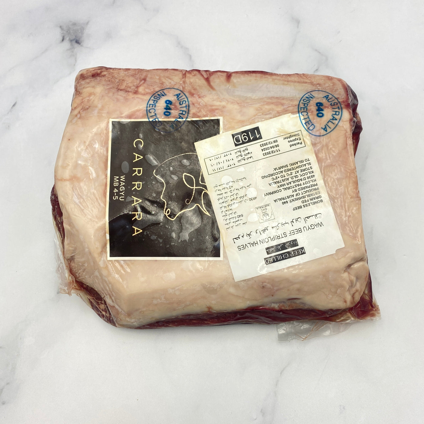 Carrara Wagyu Beef Porterhouse MB 4-5 | $114.99kg