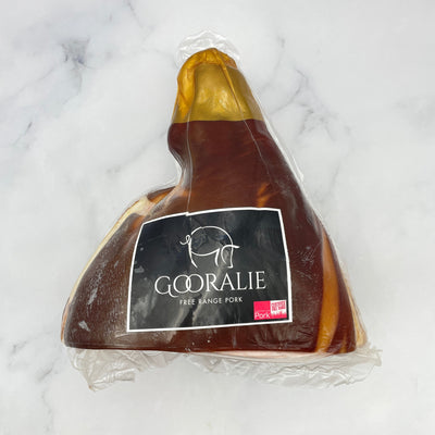 Gooralie Free Range Smoked Half Ham Shank End | $26.99kg