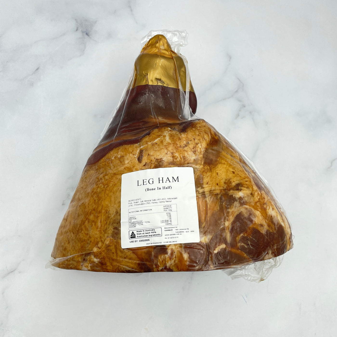 Gooralie Free Range Smoked Half Ham Shank End | $26.99kg