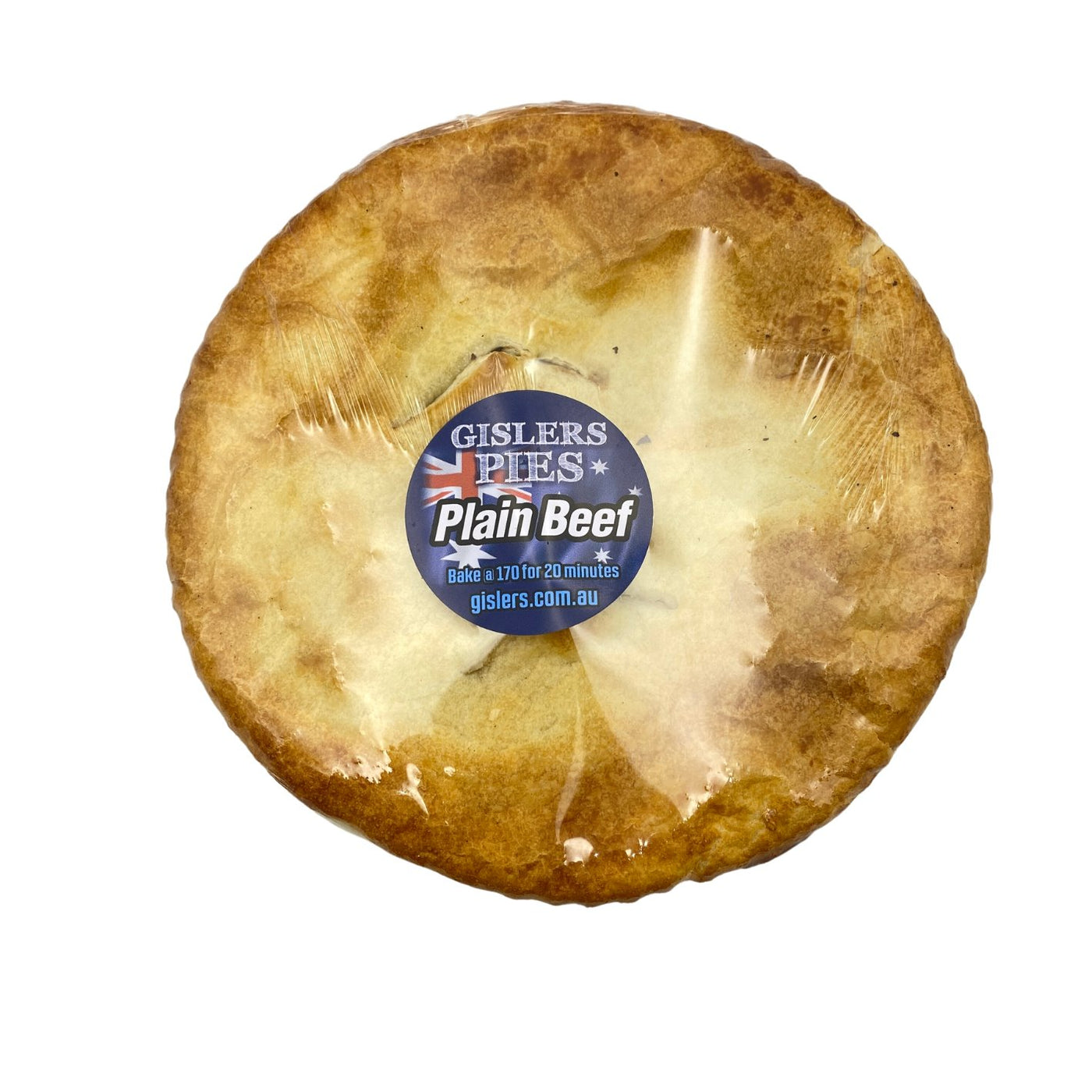 Gislers Plain Beef Gourmet Family Pie