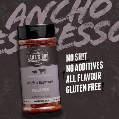 Lane's BBQ Ancho Espresso Rub 110g