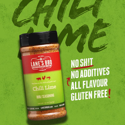 Lane's BBQ Chili Lime Rub 127g