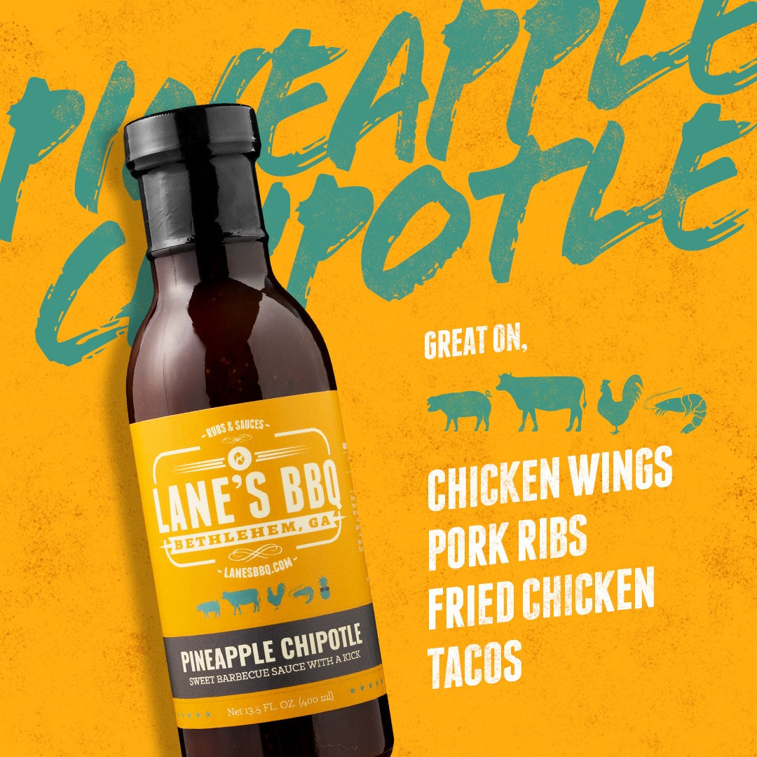 Lane's BBQ Pineapple Chipotle Sauce 365ml